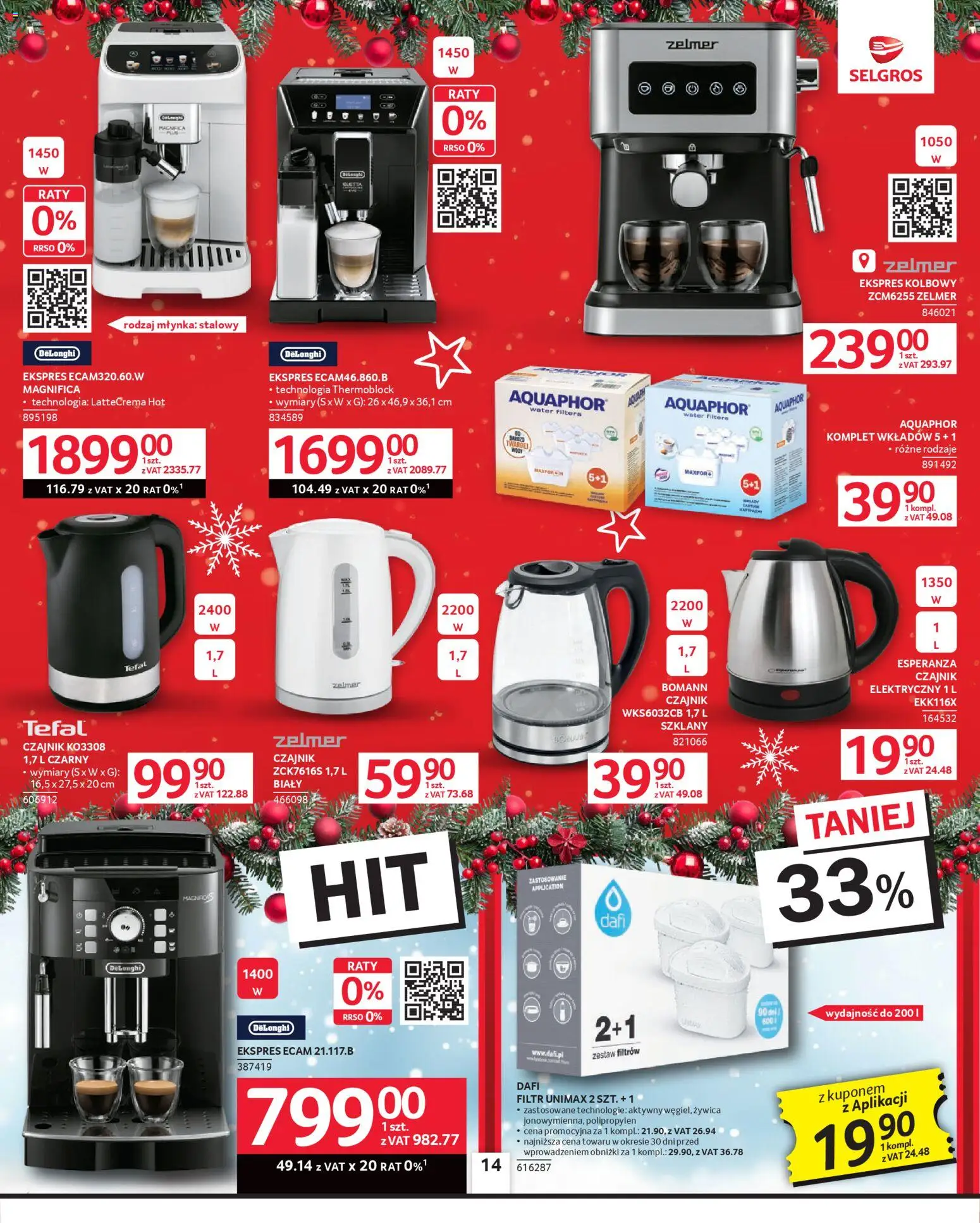 Selgros cash&carry Gazetka - Oferta przemysłowa od 04.12.2025 | Strona: 16 | Produkty: Czajnik, Tefal