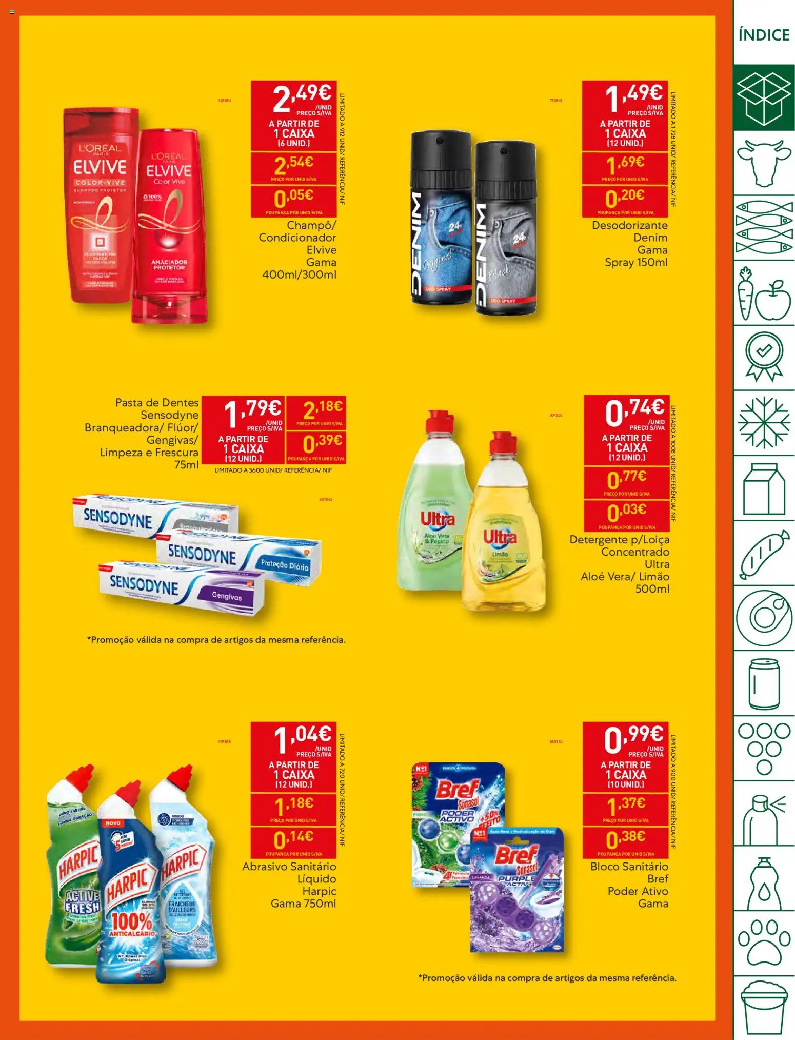 Recheio folheto │ válido de 03.02.2026 | Página: 5 | Produtos: Shampoo, Desodorizante, Pasta de dentes, Caixa