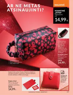 AVON leidinys galioja nuo 01.10.2025 | Puslapis: 157 | Prekių: Piniginė