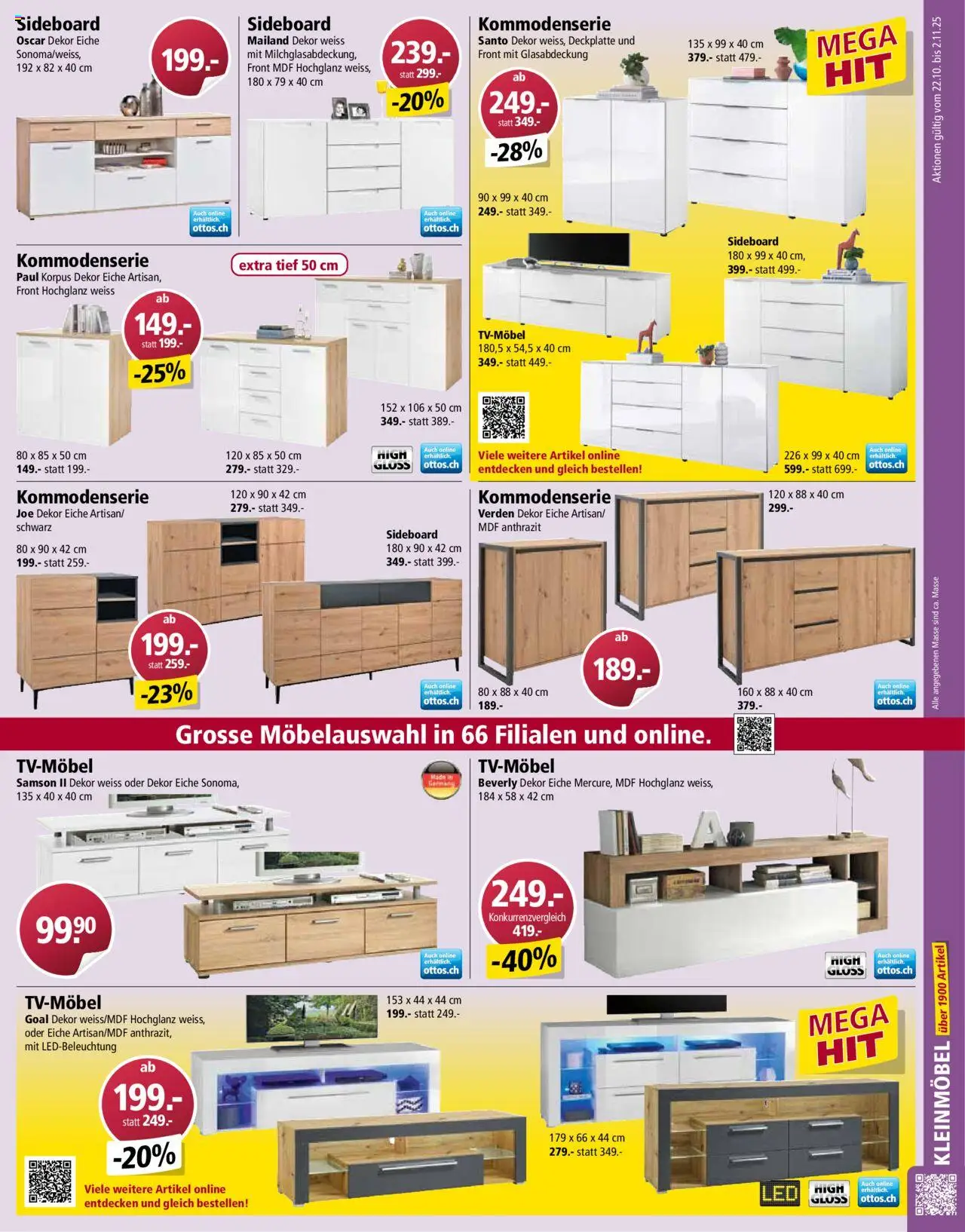 Otto's Aktionen – gültig ab 22.10.2025 | Seite: 21 | Produkte: Sideboard