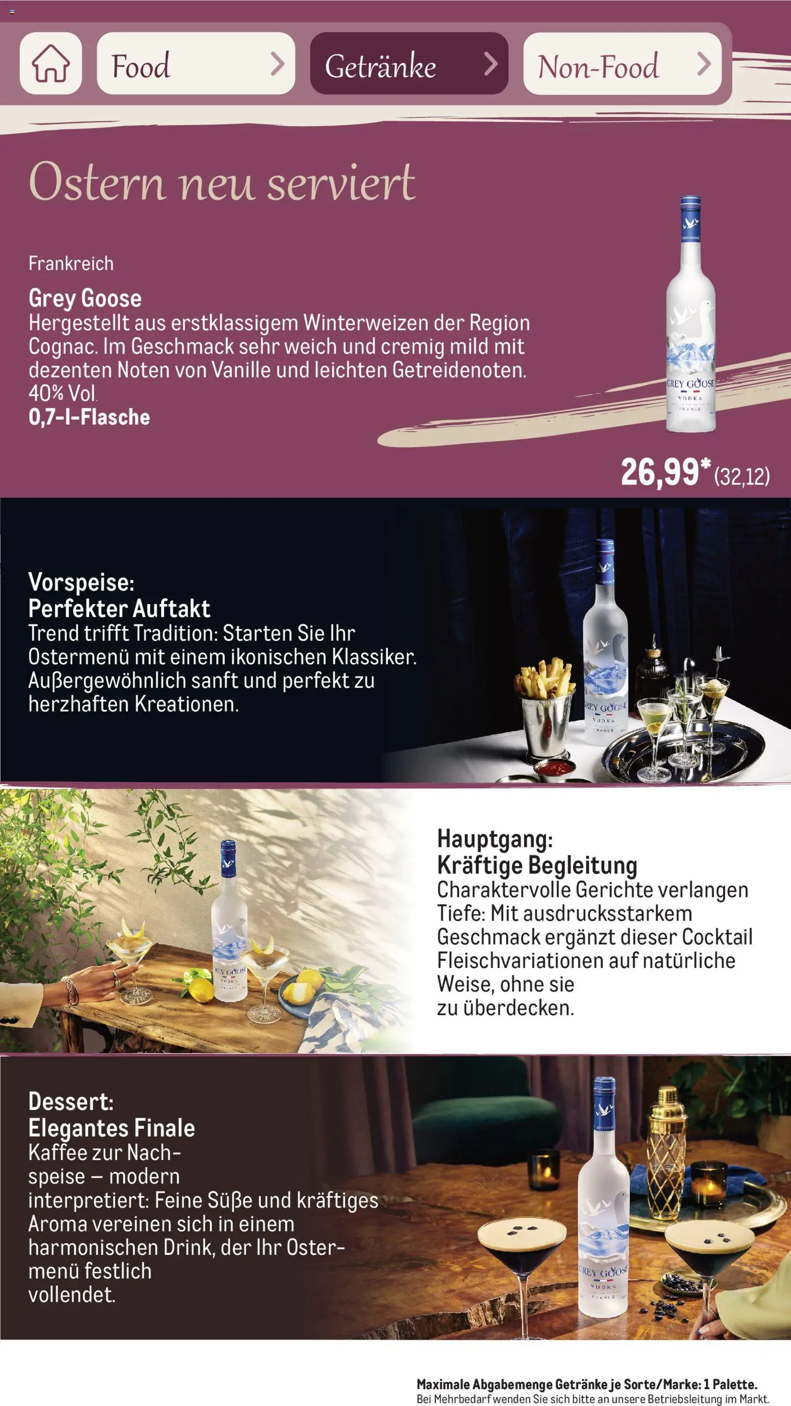 Metro Saisonkatalog Frühlingsgenuss – gültig ab 01.03.2026 | Seite: 81 | Produkte: Kaffee, Vodka