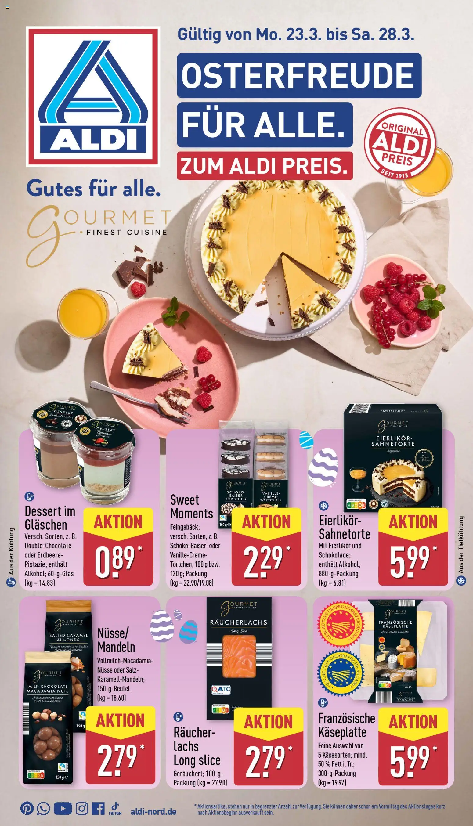 Aldi Prospekt 	 – gültig ab 23.03.2026 | Seite: 1