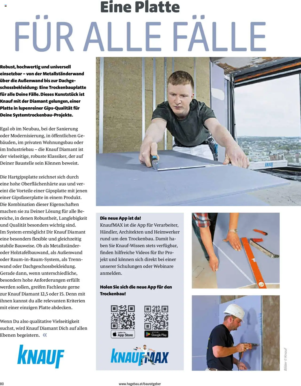 Hagebau Katalog Baurategeber gültig ab 07.04.2025 | Seite: 80