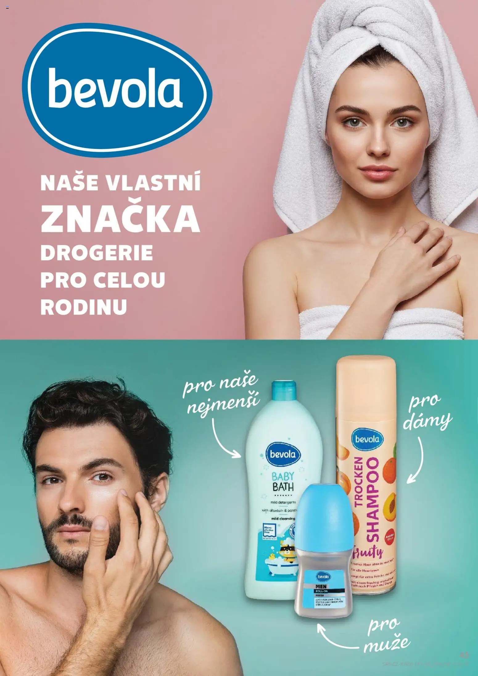 Kaufland leták - Brno od 02.01.2026 | Strana: 45 | Produkty: Bevola, Drogerie