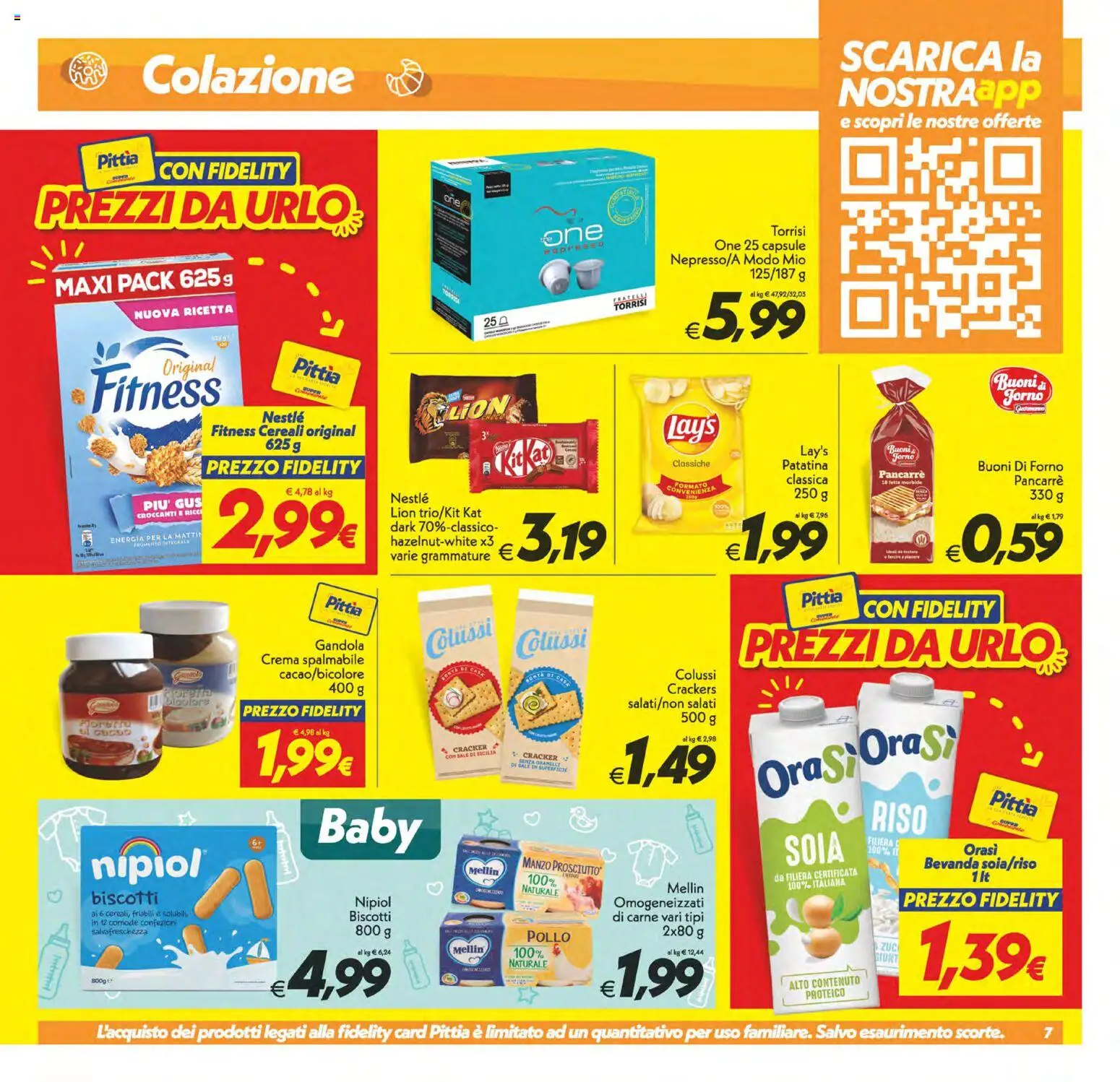 Volantino SuperConveniente del 17.04.2026 | Pagina: 7 | Prodotti: Crema, Riso, Biscotti, Sale