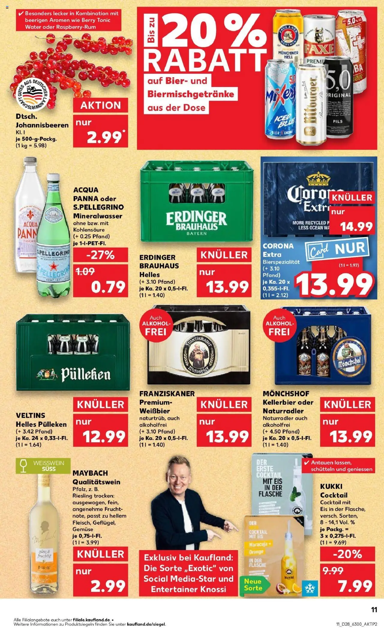 Kaufland prospekt Wetzlar	 - gültig ab dem 13.07.2025 | Seite: 26 | Produkte: Helles pulleken, Monchshof, Erdinger, Pils