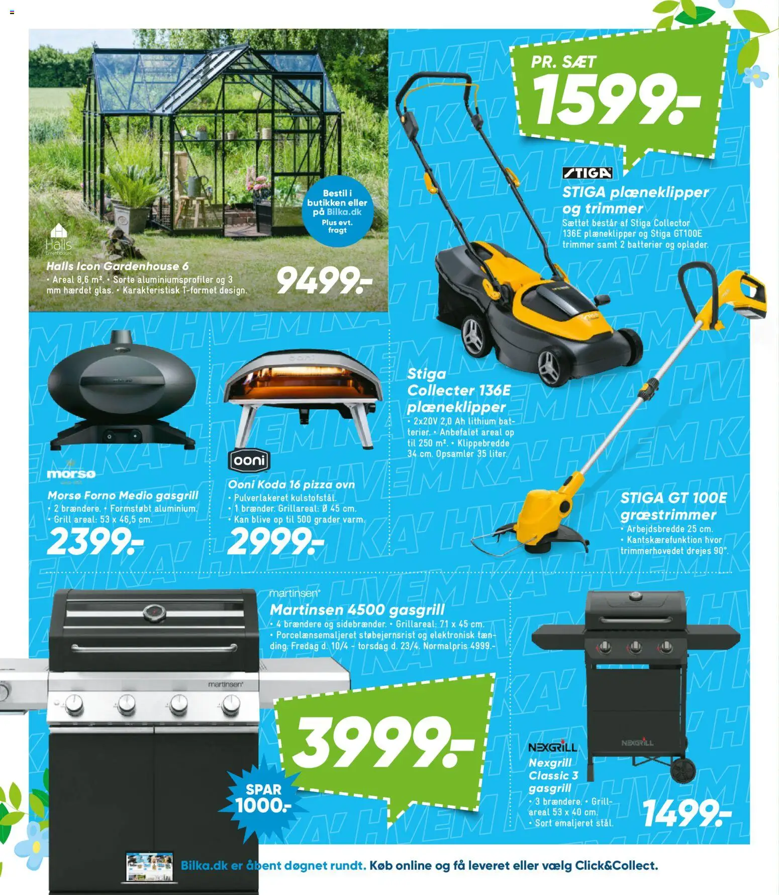Bilka tilbudsavis – gyldig fra 10.04.2026 | Side: 9 | Produkter: Pizza, Batterier, Ovn, Grill