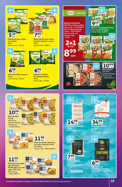 Pogląd oferty "Auchan Gazetka - Znane marki duży wybór Hipermarket" - ważna od 16.10.2025 | Strona: 13 | Produkty: Wakame, Steki, Nuggets, Warzywa
