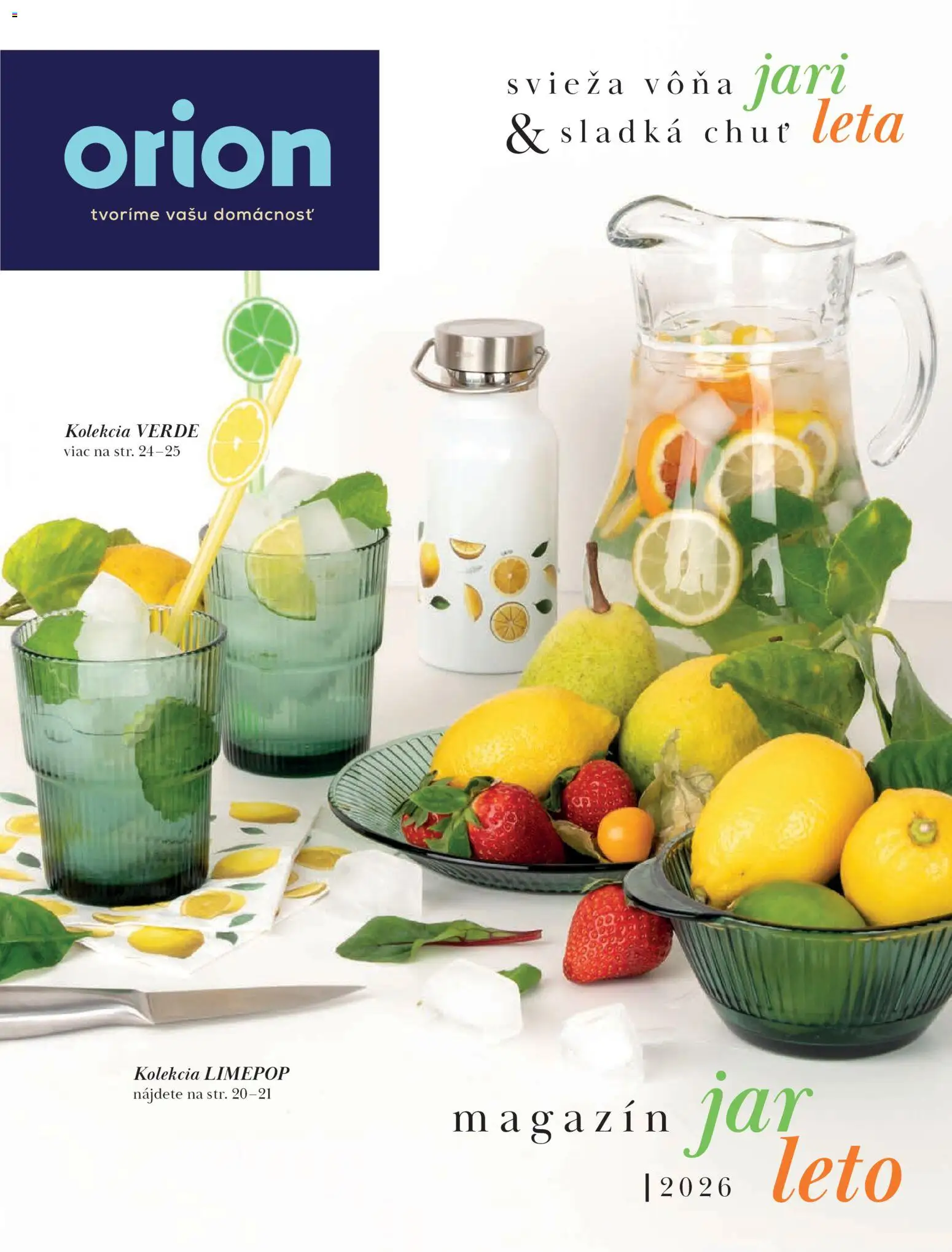 Nové Orion akcie – leták je platný od 09.03.2026 | Strana: 1 | Produkty: Jar