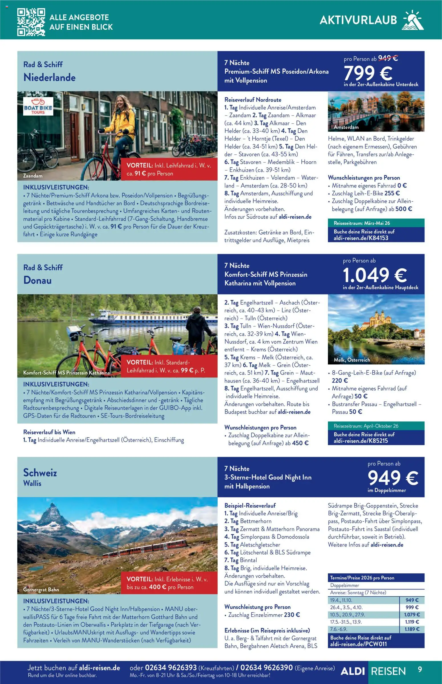 Aldi Reisen  Reisemagazin – gültig ab 01.01.2026 | Seite: 9