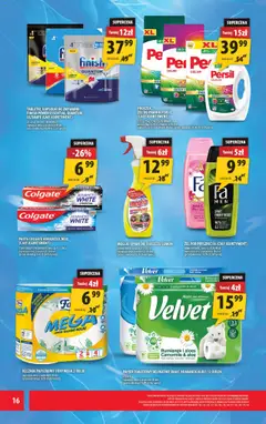 Arhelan Gazetka od 01.08.2025 | Strona: 16 | Produkty: Meglio, Persil, Żel do prania persil, Finish