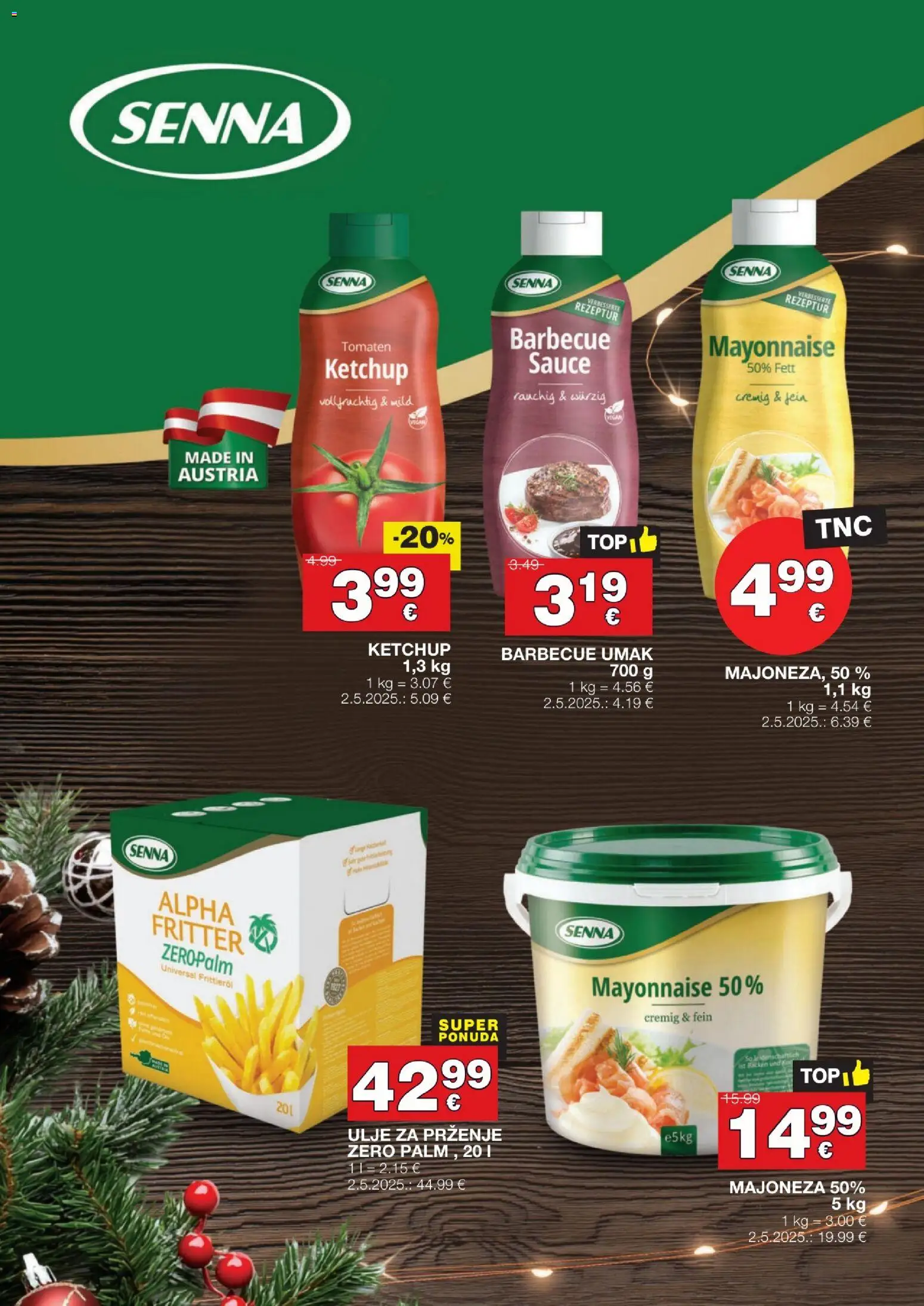 Stanić Diskont katalog | vrijedi od 20.11.2025 | Stranica: 8 | Proizvodi: Ulje, Majoneza, Umak