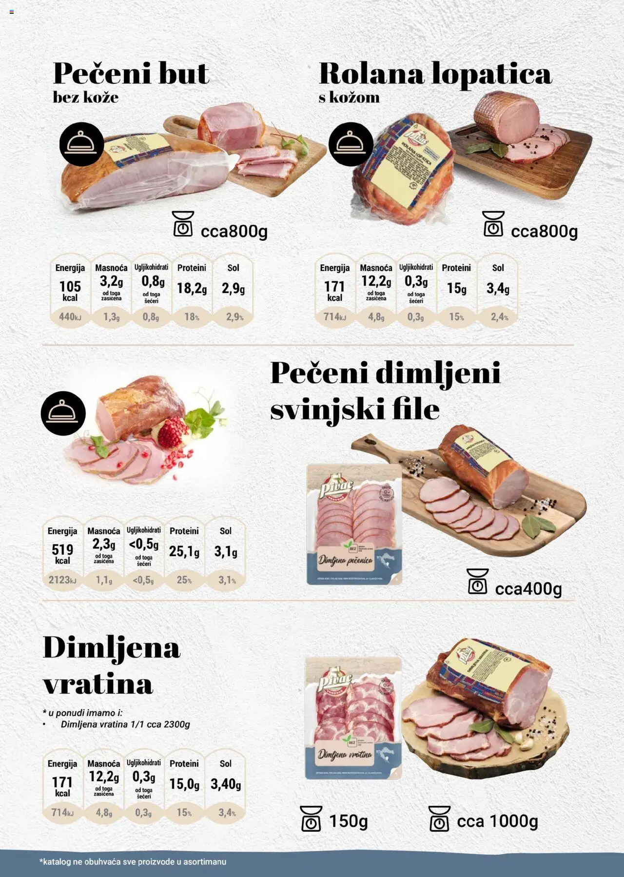Pivac katalog | vrijedi od 01.12.2024 | Stranica: 11 | Proizvodi: Svinjski file, Lopatica