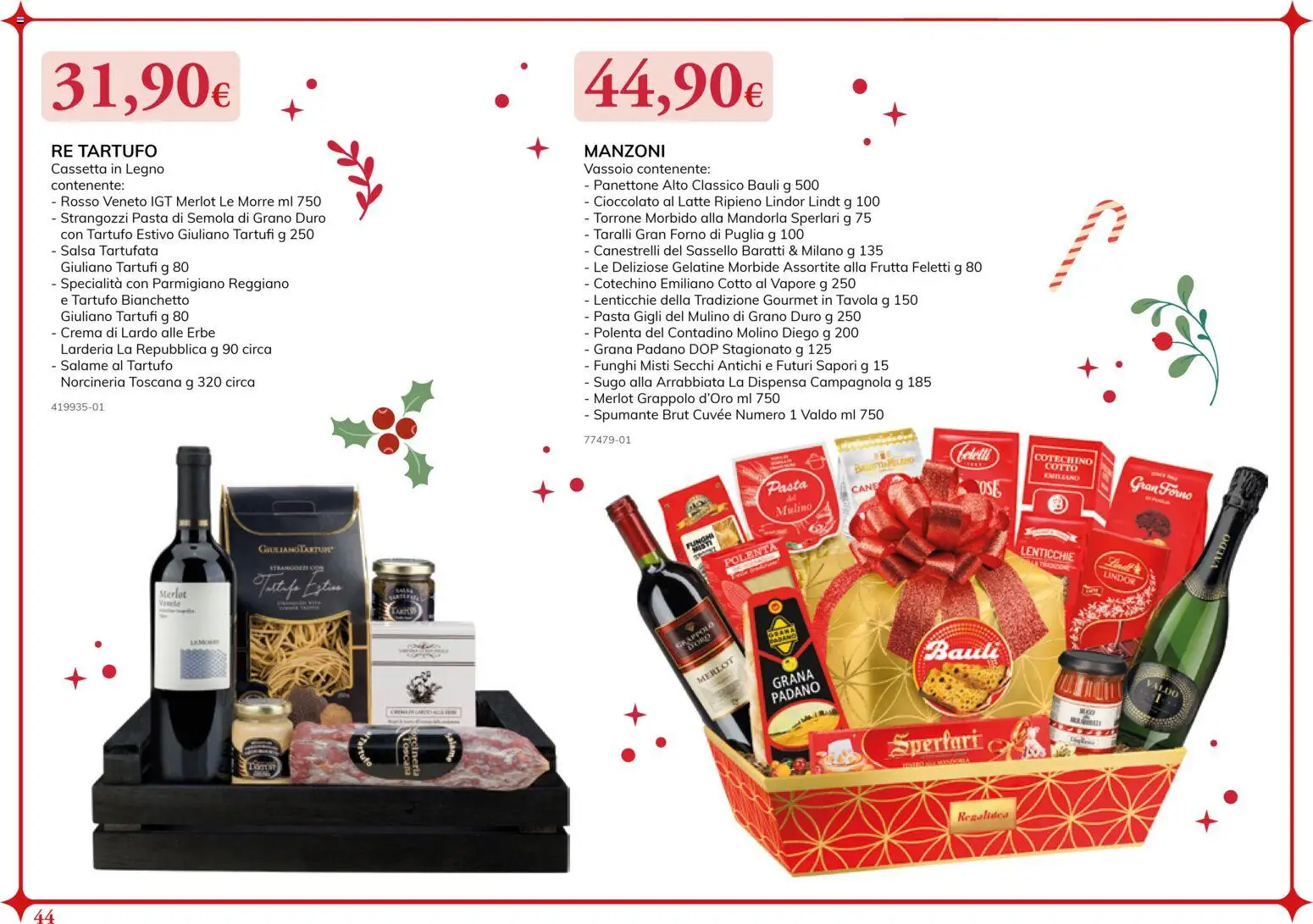 Volantino Basko del 24.11.2025 | Pagina: 44 | Prodotti: Lenticchie, Panettone, Grana Padano, Parmigiano