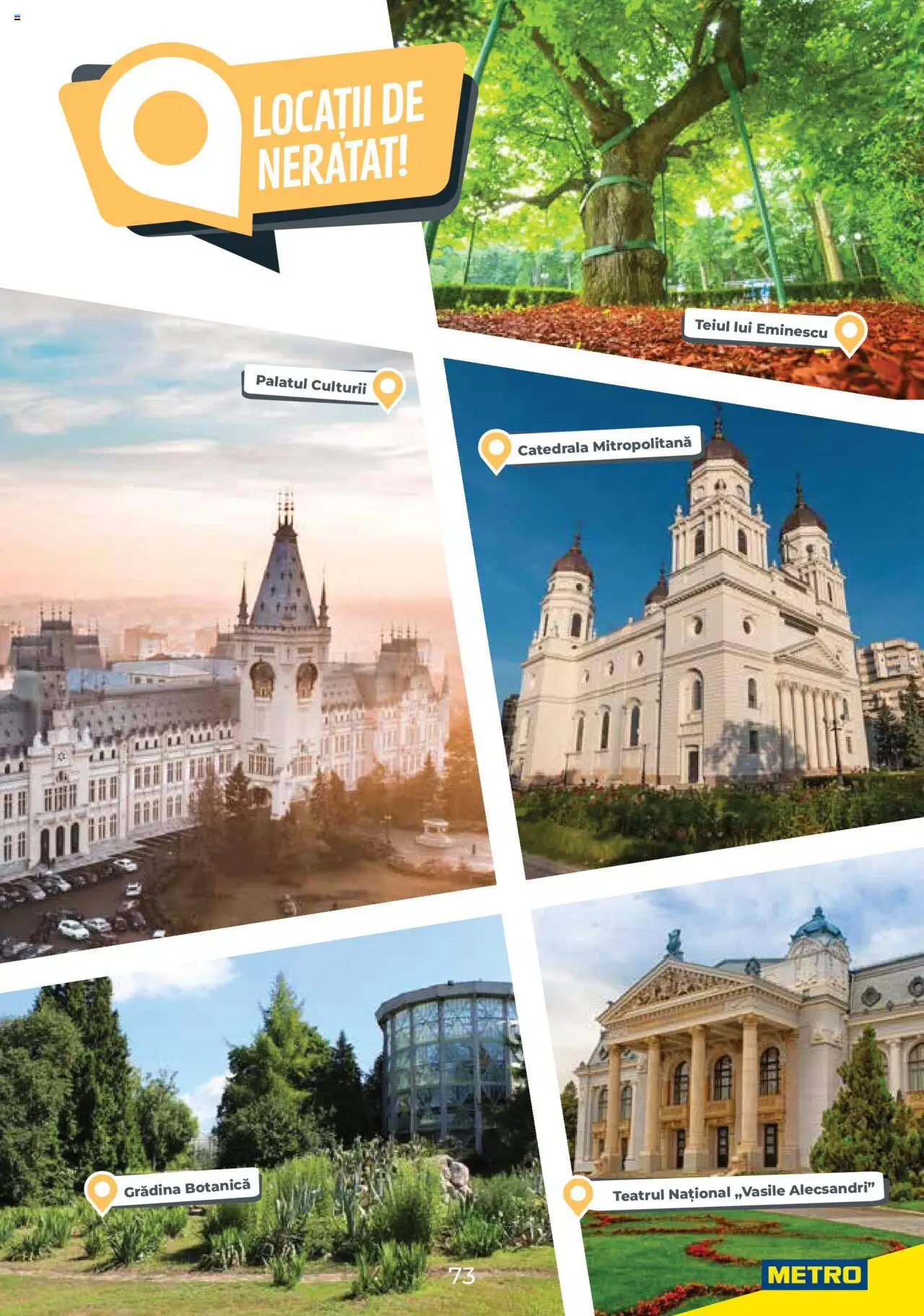 Metro catalog - Ghid de călătorie România – valabil de la 01.08.2025 | Pagină: 73