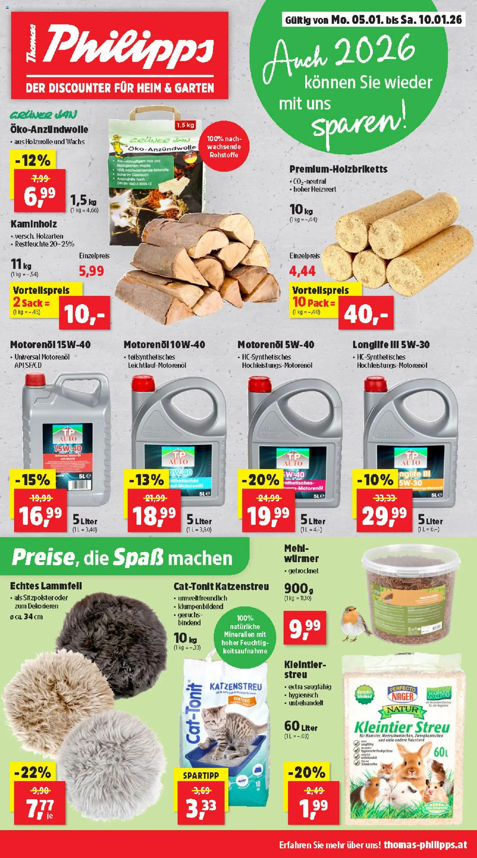 Thomas Philipps Flugblatt gültig ab 05.01.2026 | Seite: 1