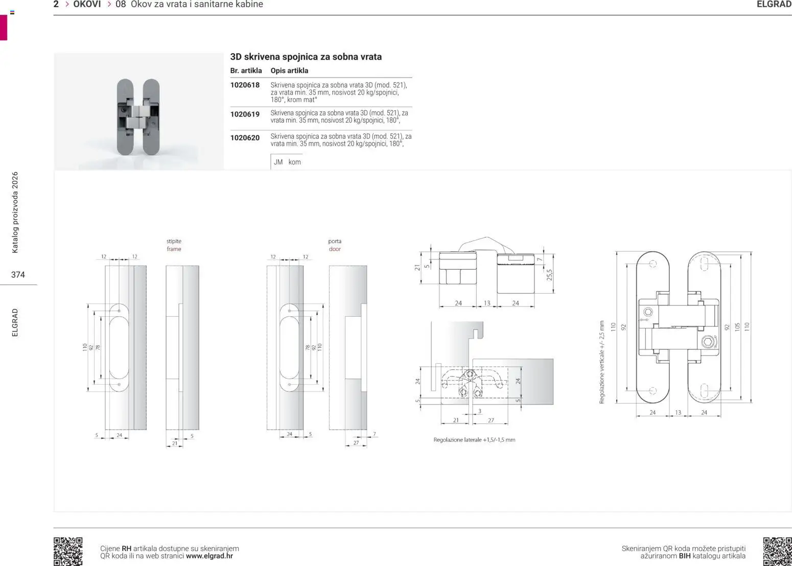 Elgrad katalog | vrijedi od 17.02.2026 | Stranica: 13 | Proizvodi: Vrata