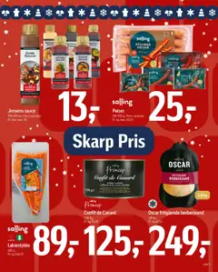 Føtex - Tilbudsavis gyldig fra 19.12.2025 | Side: 3 | Produkter: Cheddar, Pølser, Whisky, Grill