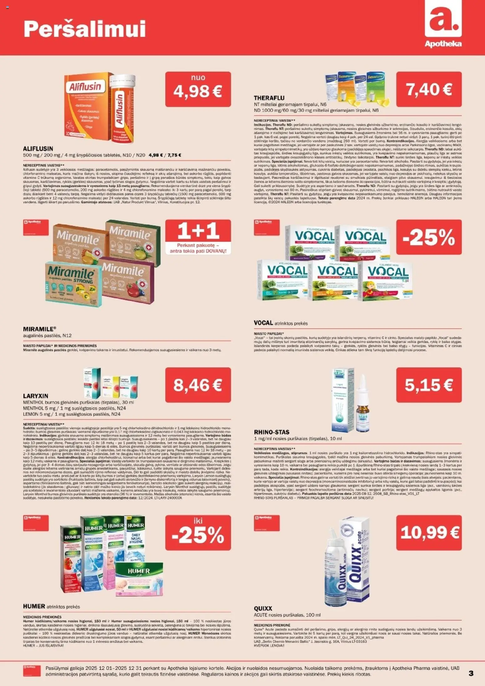 Apotheka akcijos nuo 01.12.2025 | Puslapis: 3