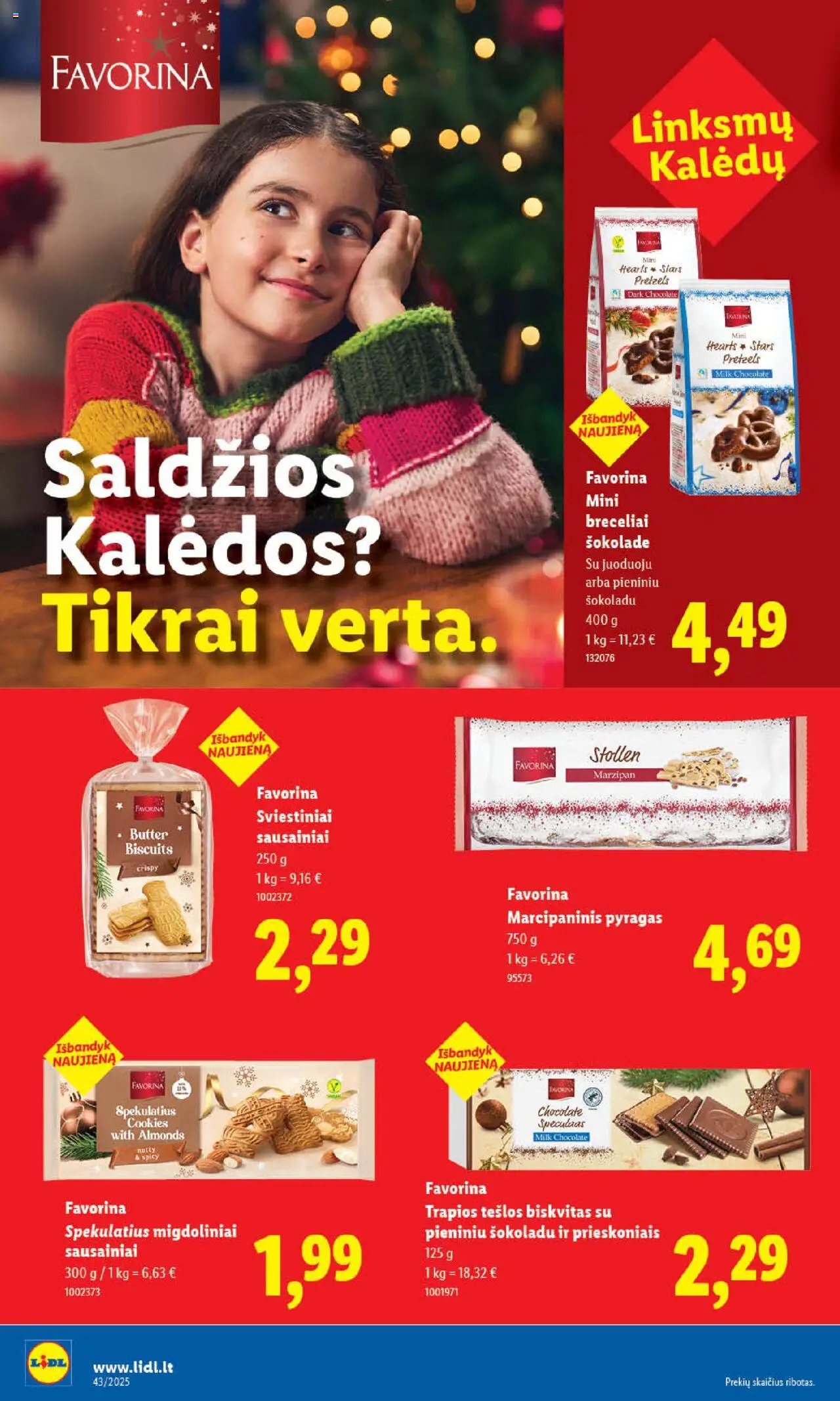 LIDL akcijos nuo 20.10.2025 | Puslapis: 12 | Prekių: Sausainiai, Pyragas