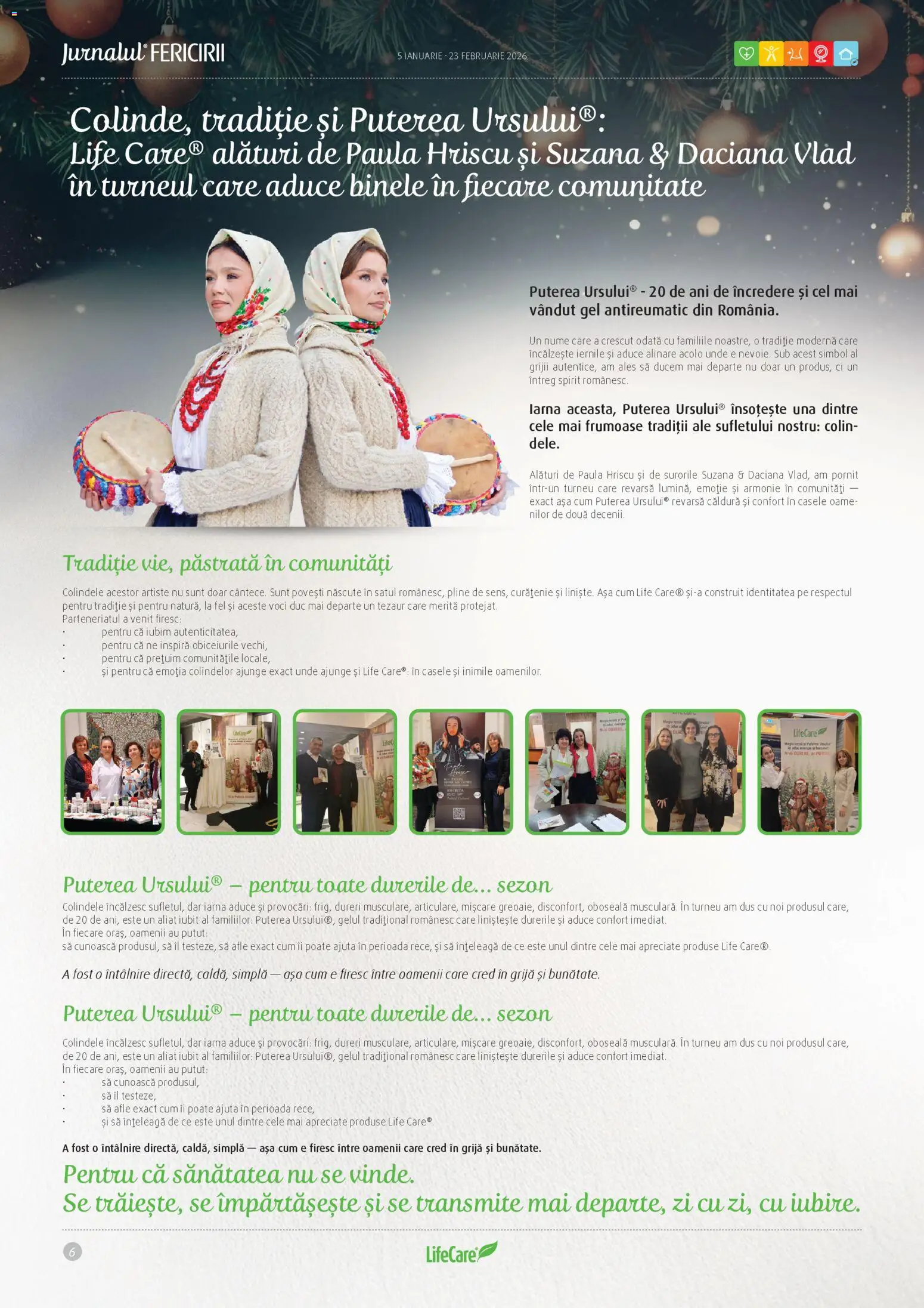 Noul catalog Life Care – valabil de la 05.01.2026 | Pagină: 6 | Produse: Duș