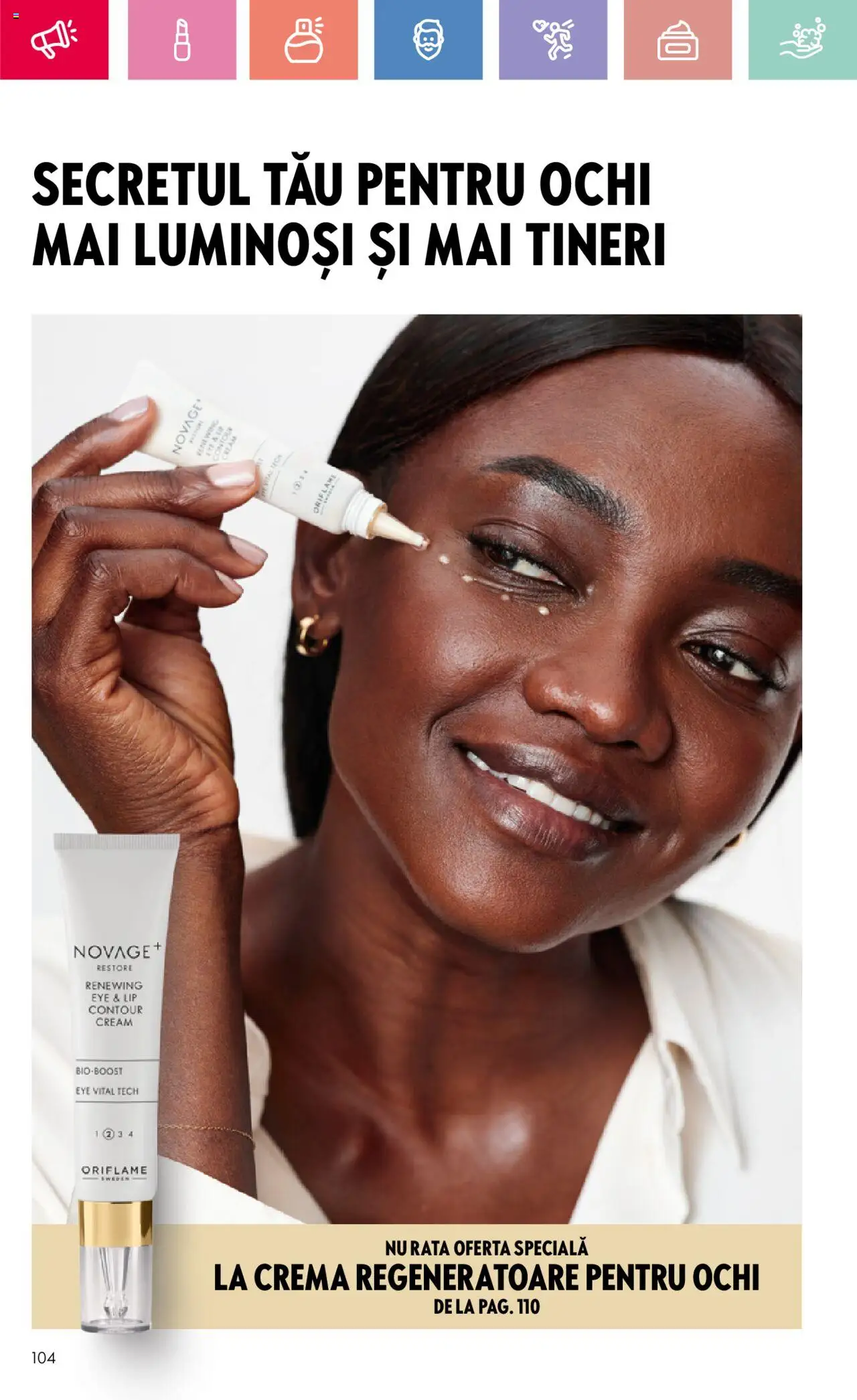 Oriflame catalog 11 2025 – valabil de la 27.07.2025 | Pagină: 104 | Produse: Rață, Cremă