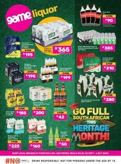 Game specials catalogue – valid from 22.09.2025