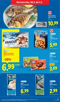 LEDO Kozice u hrskavoj panadi, Shrimps in crispy breadcrumbs, 250 g - Pregled kataloga iz trgovine Lidl, vrijedi od 23.02.2026 | Stranica: 53