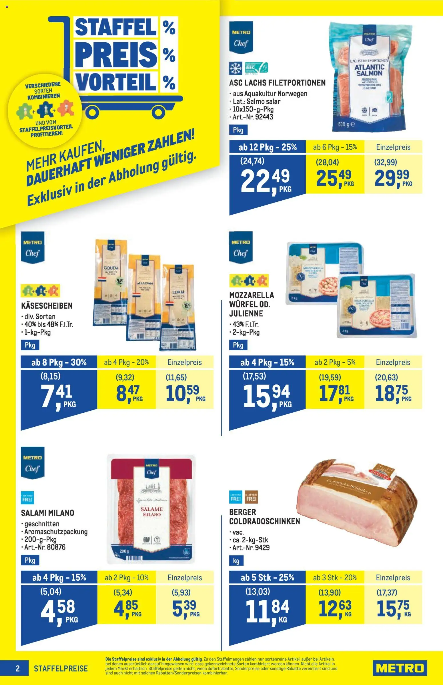 Metro Profi gültig ab 08.01.2026 | Seite: 2 | Produkte: Salami