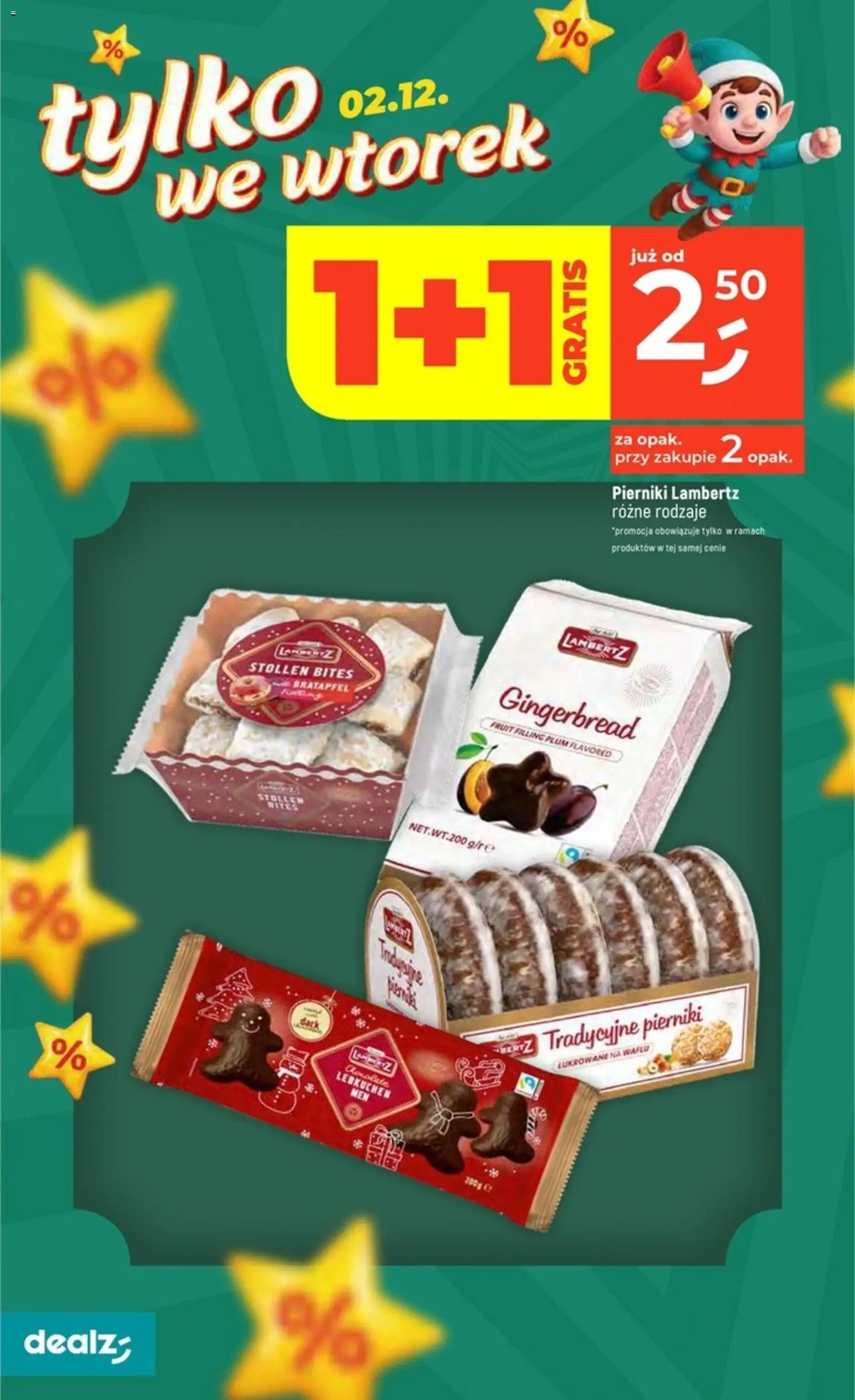 Dealz Black Friday od 27.11.2025 | Strona: 54 | Produkty: Pierniki