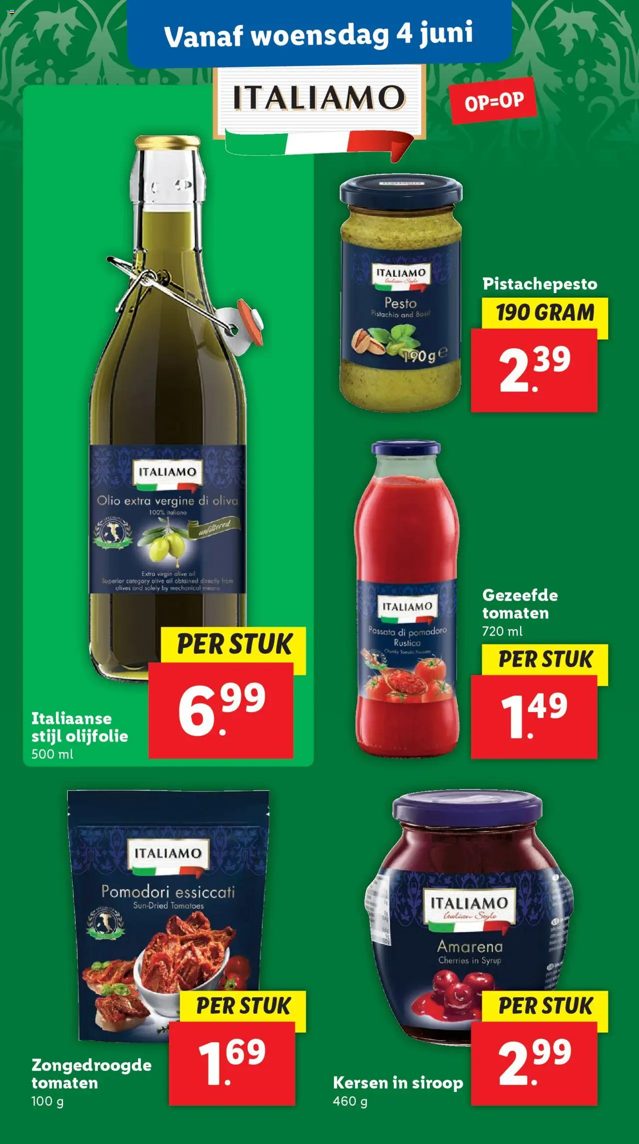  | Pagina: 27 | Producten: Kersen, Tomaten, Olijfolie