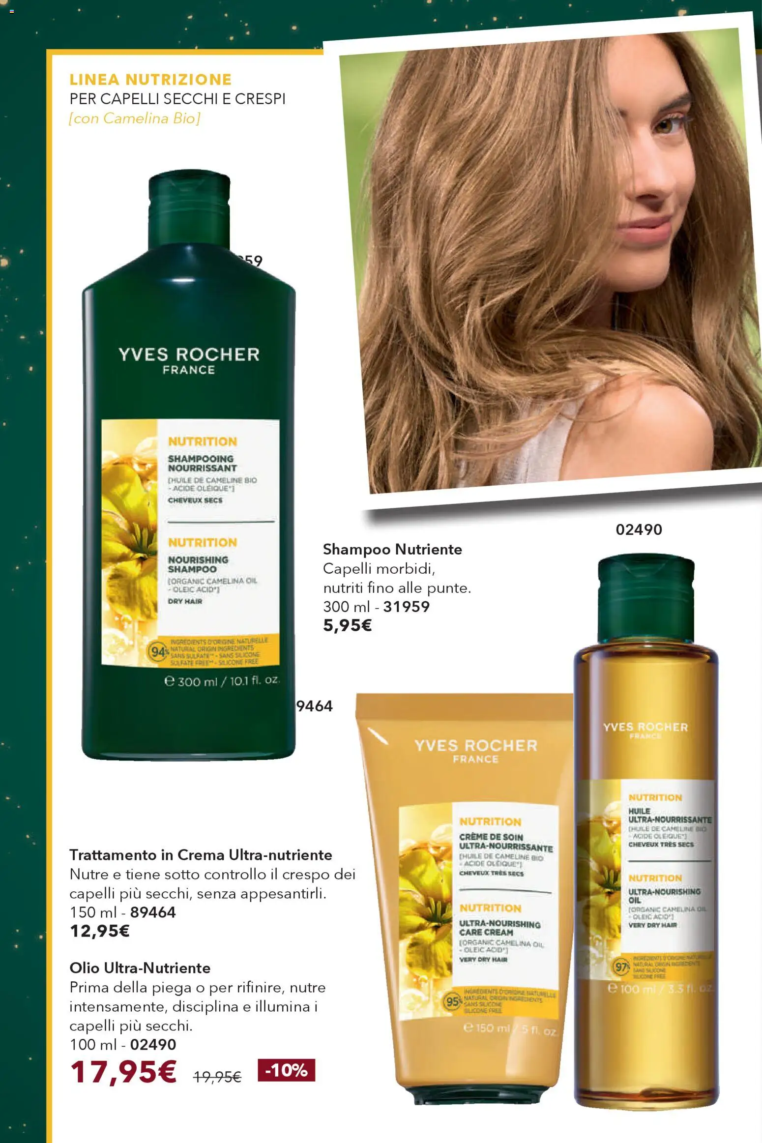 Volantino Yves Rocher del 29.11.2025 | Pagina: 56 | Prodotti: Crema, Olio, Polo, Silicone