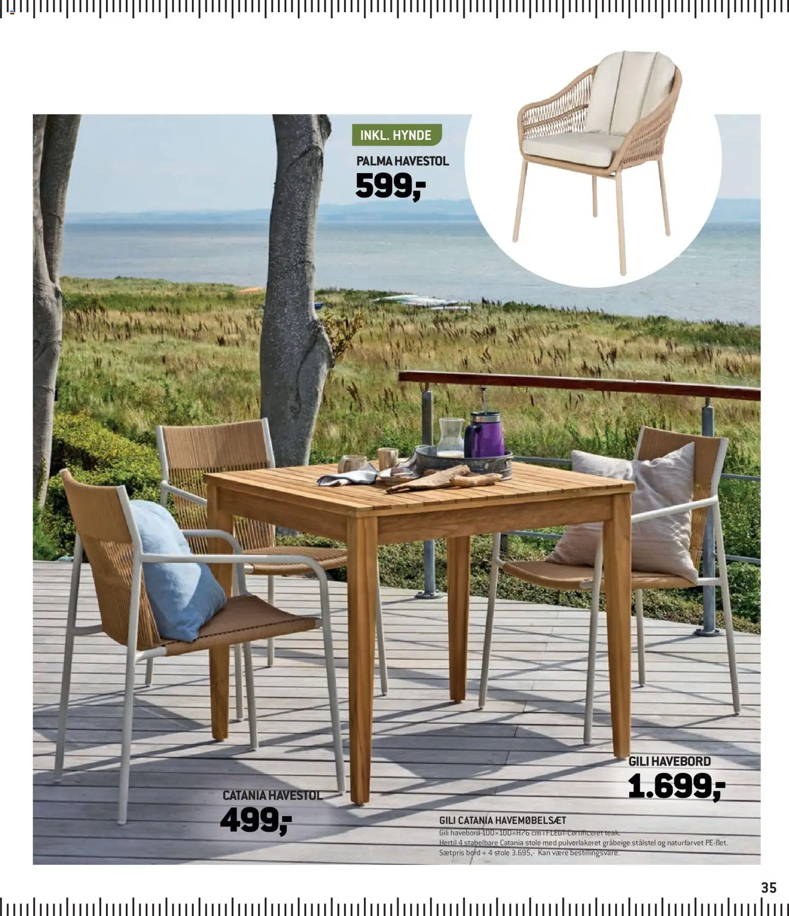 XL-BYG tilbudsavis – gyldig fra 27.03.2026 | Side: 35 | Produkter: Bord