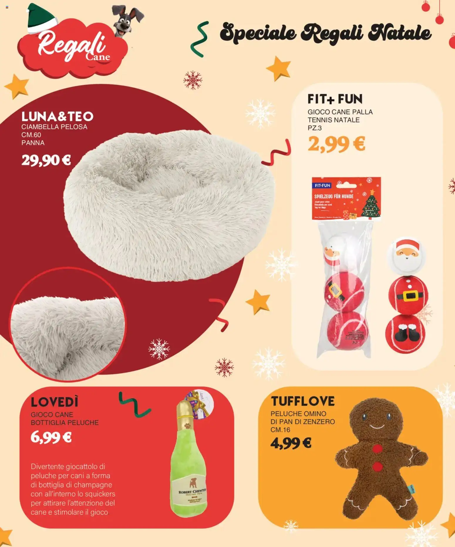 Volantino Arcaplanet del 15.12.2025 | Pagina: 28 | Prodotti: Peluche, Champagne, Gioco, Bottiglia