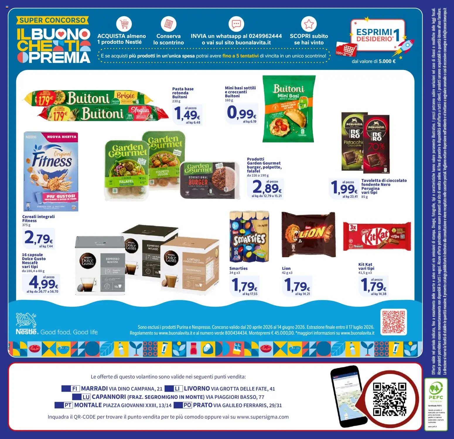 Volantino SIGMA del 23.04.2026 | Pagina: 16 | Prodotti: Friggitrice ad aria, Tè, Cereali, Falafel