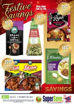 Super Save specials catalogue – valid from 10.12.2025 | Page: 38