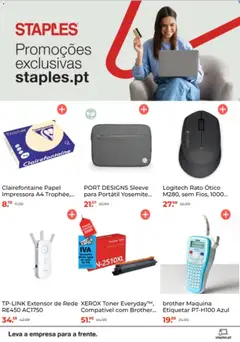 Pré-visualização Staples folheto válido de 10.11.2025