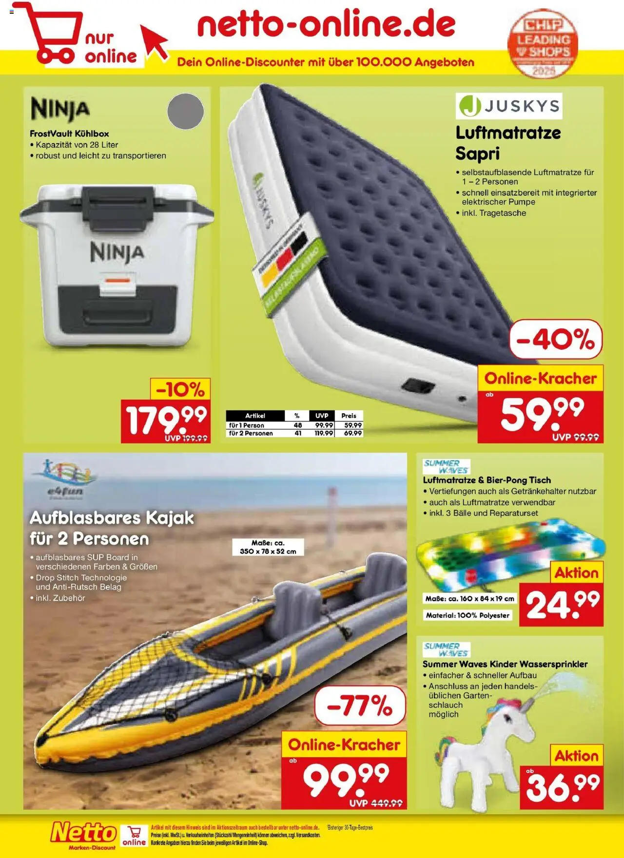 Netto Marken-Discount prospekt Gemmingen	 - gültig ab dem 26.05.2025 | Seite: 40 | Produkte: Tisch, SUP