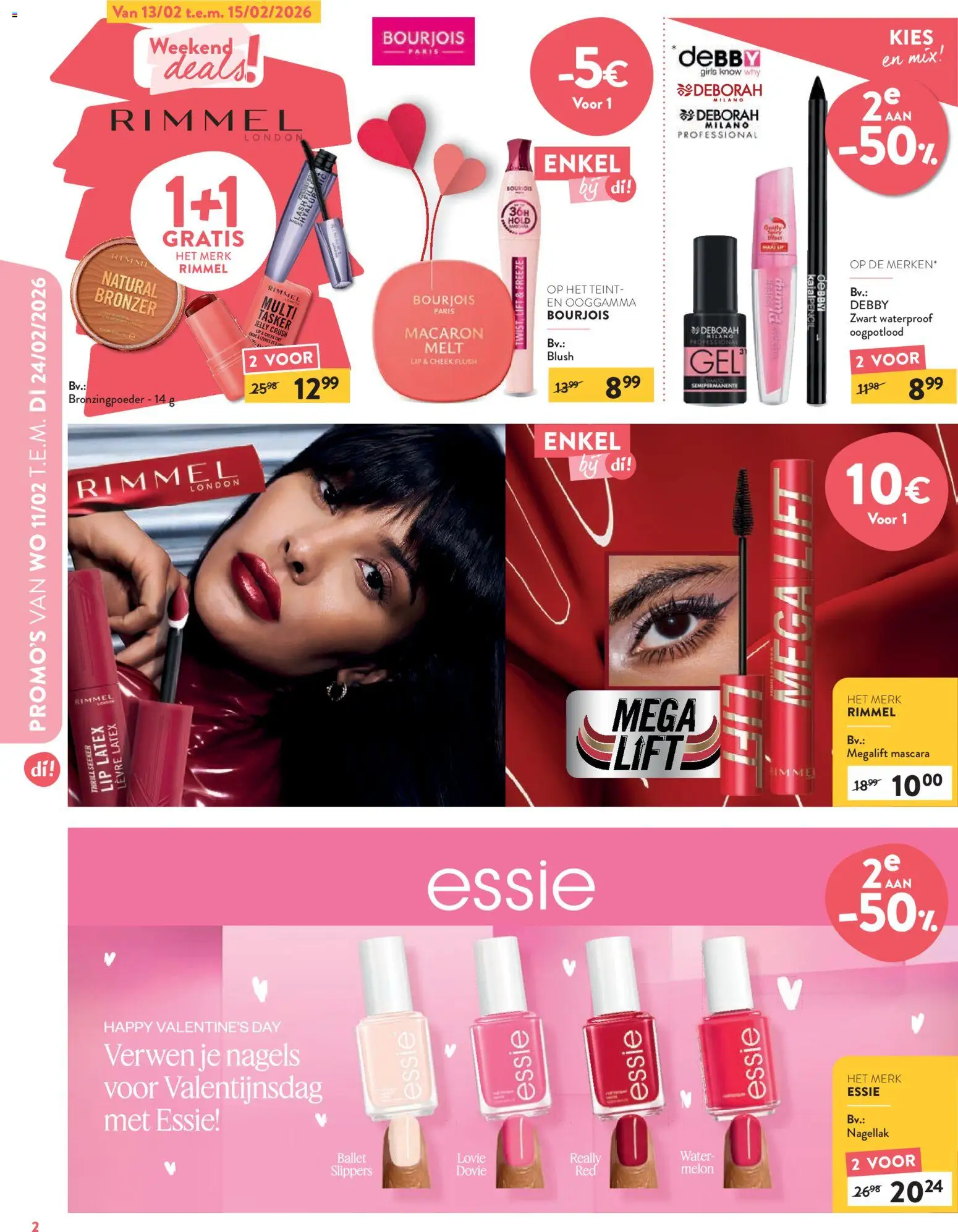 {H1} | Pagina: 2 | Producten: Bronzer, Mascara, Oogpotlood, Nagellak