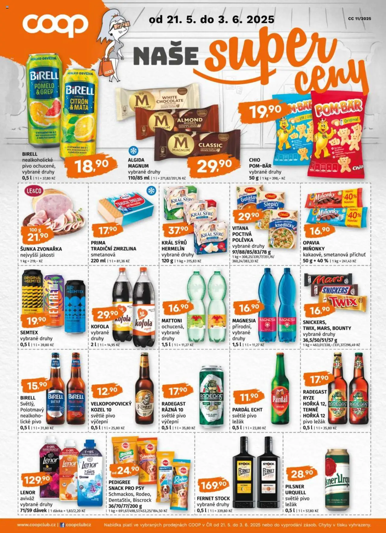 Terno leták od 28.05.2025 | Strana: 17 | Produkty: Šunka, Grep, Hermelín, Fernet