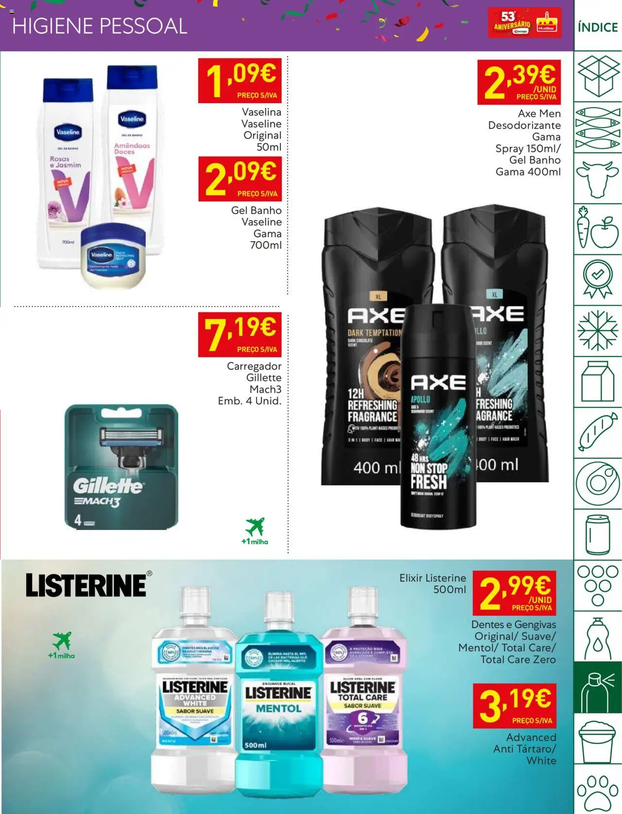 Recheio folheto │ válido de 07.10.2025 | Página: 43 | Produtos: Desodorizante, Banho, Chocolate, Doces