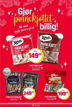 Forhåndsvisning av Coop Extra Gjør pinnekjøttet billig! gyldig fra 12.12.2025