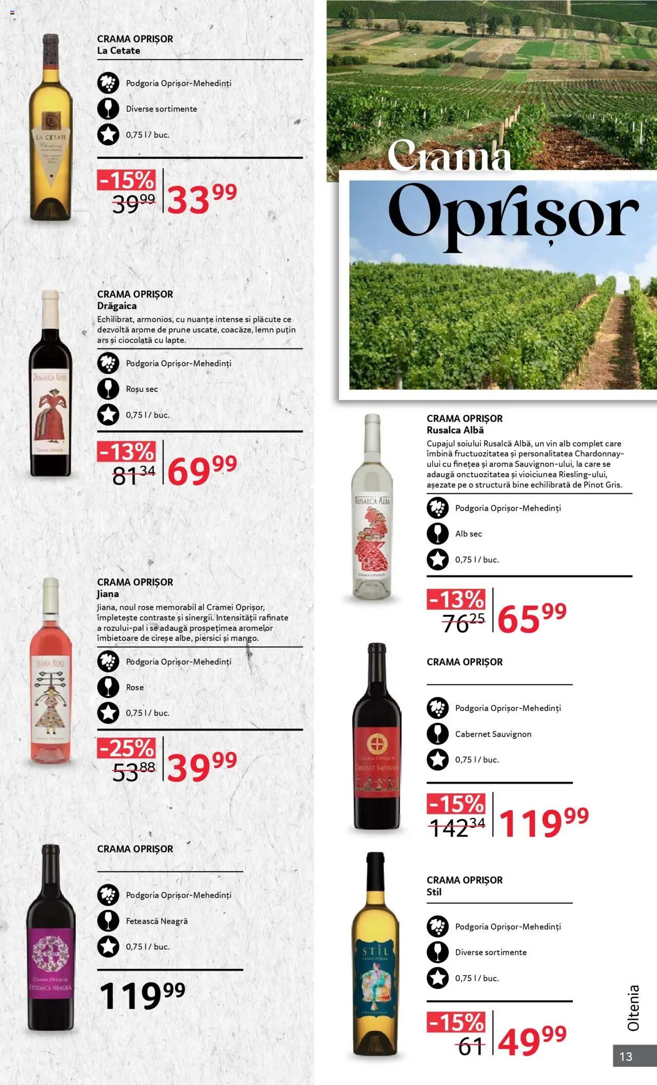 Noul catalog Selgros – valabil de la 01.10.2025 | Pagină: 13 | Produse: Ciocolată, Vin, Prune, Cireșe