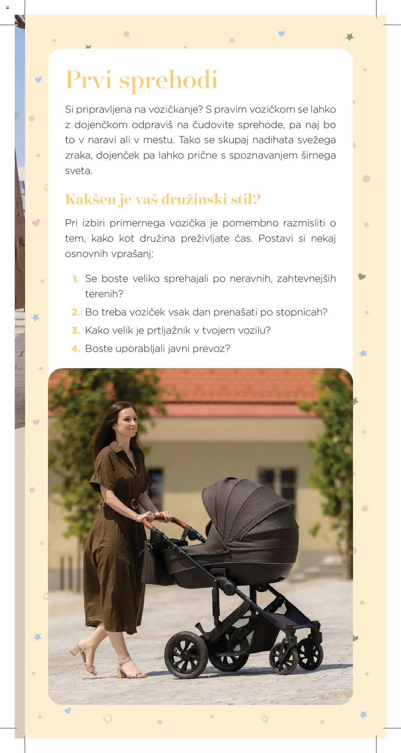 Baby center katalog nosečka │ velja od 01.07.2025 | Stran: 47 | Izdelki: Voziček