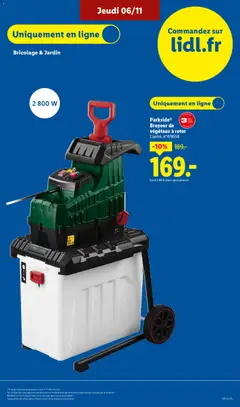 LIDL - Prévisualisation de Parkside® Broyeur de végétaux à rotor, L'unité. n°478558 valide à partir de 06.11.2025 | Page: 53