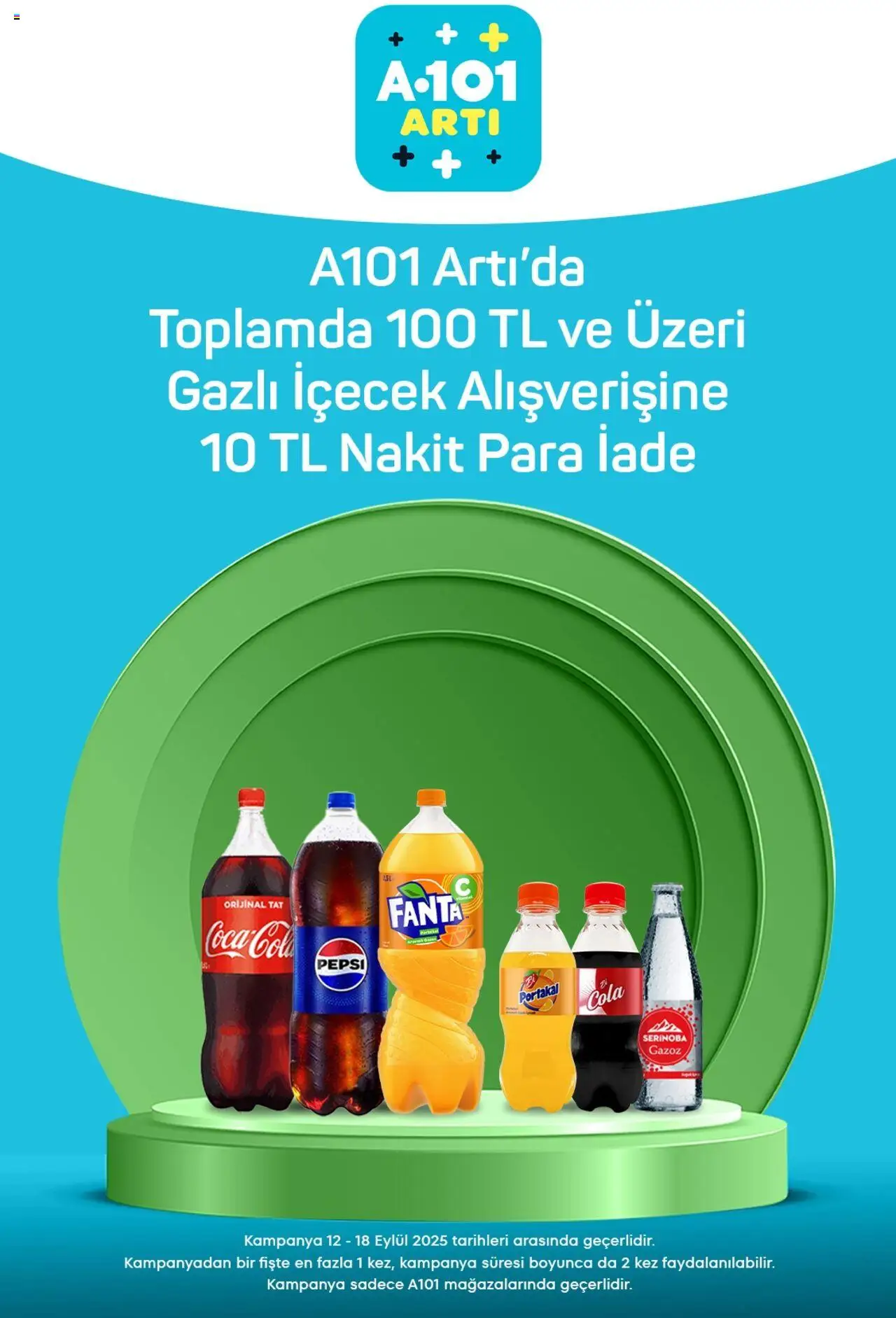 A101 Arti - 12.09.2025 tarihinden itibaren geçerlidir | Sayfa: 4 | Ürünler: Portakal, Gazlı içecek, Fanta