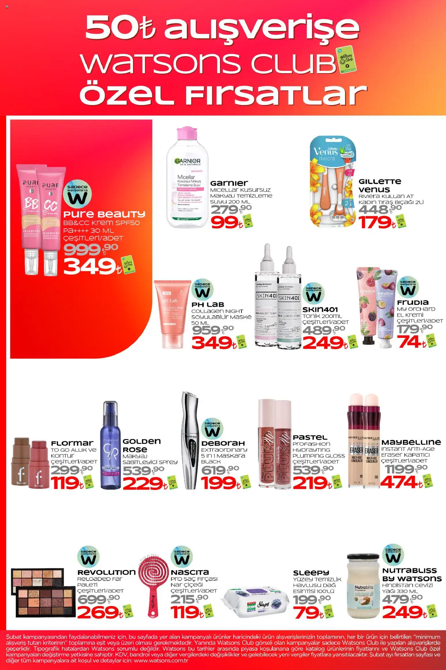 Watsons Katalog - 29.01.2026 tarihinden itibaren geçerlidir | Sayfa: 20 | Ürünler: Maske, Hindistan Cevizi, Makyaj, Nar
