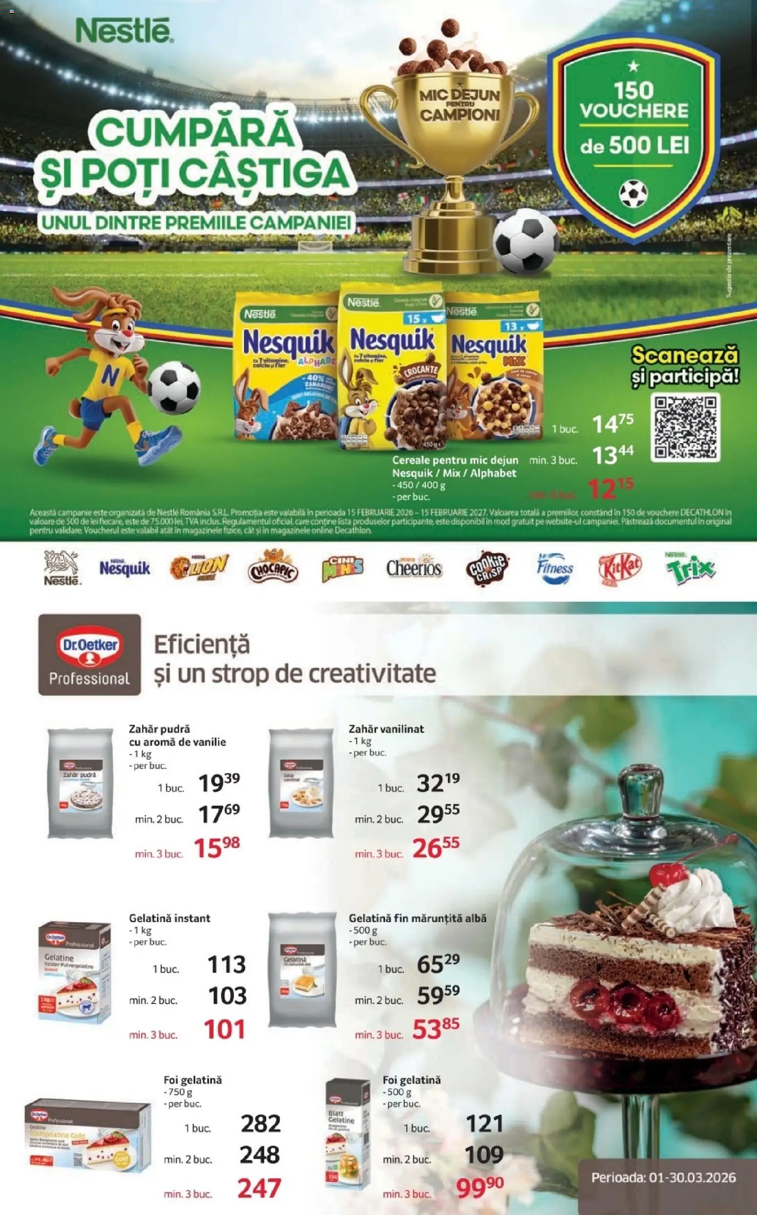 Noul catalog Selgros – valabil de la 06.03.2026 | Pagină: 15 | Produse: Pudră, Cereale, Zahăr