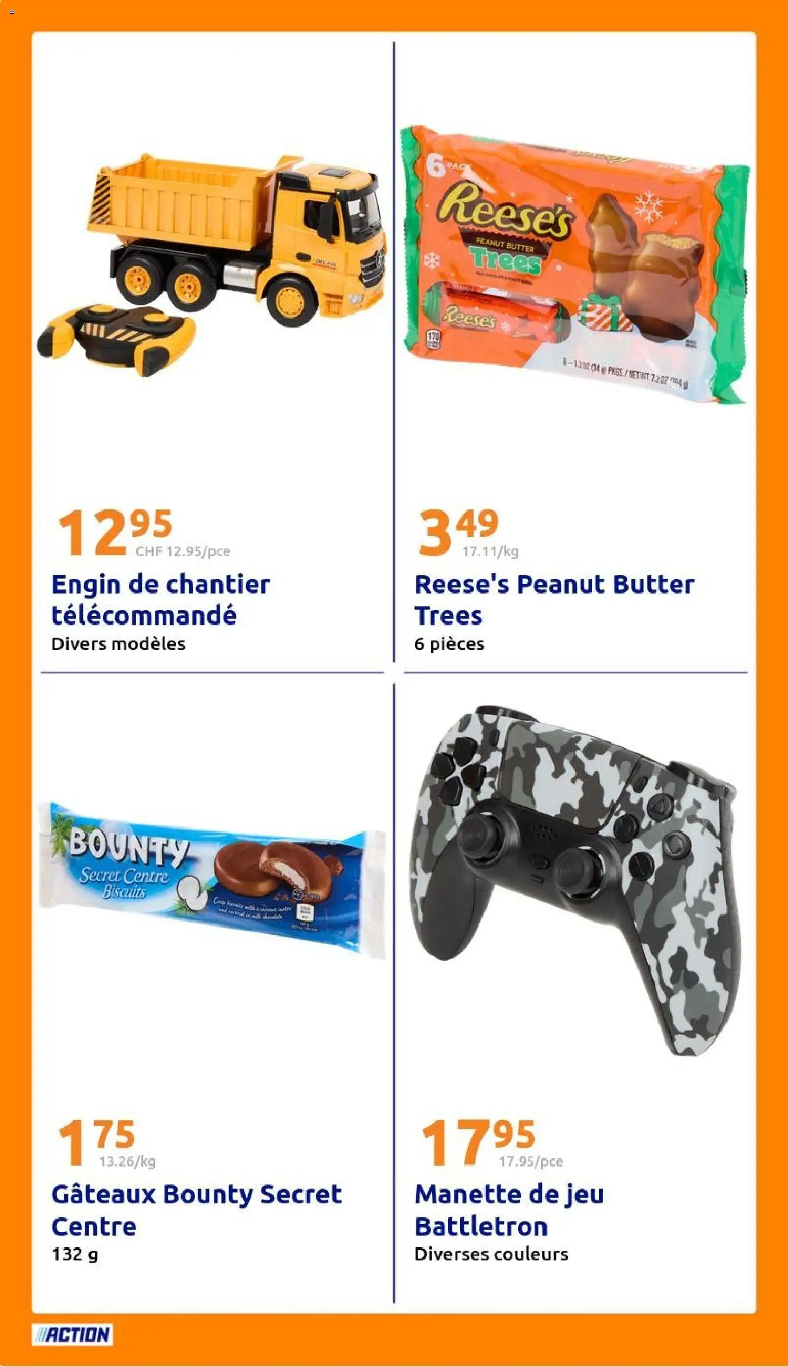 {H1} | Page: 32 | Produits: Télécommande, Biscuits