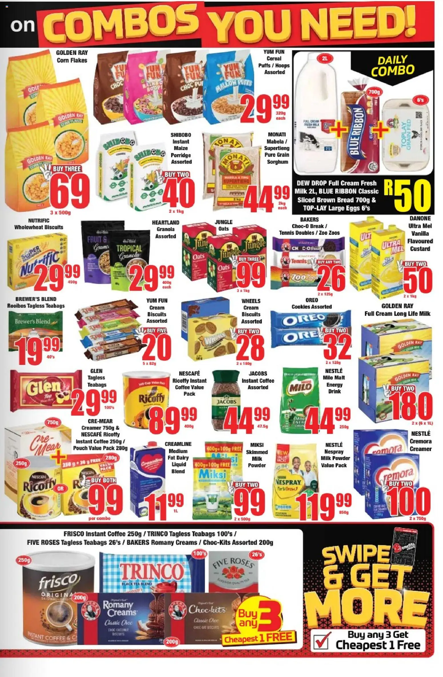 New Boxer catalogue – valid from 05.01.2026 | Page: 5 | Products: Oats, Eggs, Creamer, Tea